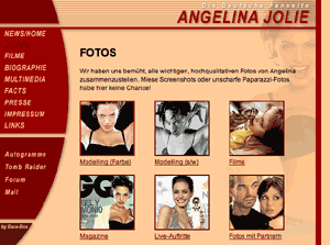 Website Angelina-Jolie.de