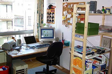 Gerrits Arbeitsplatz