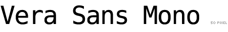 Vera Sans Mono