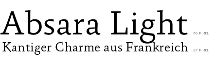 Absara Light � Kantiger Charme aus Frankreich