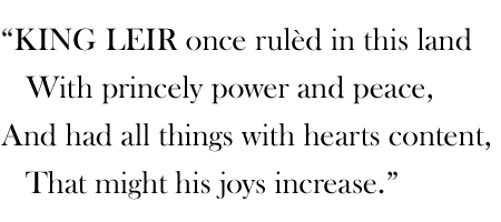 Gedichtanfang, gesetzt aus der Baskerville Old Face