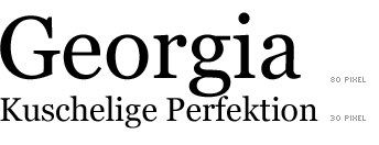Georgia - Kuschelige Perfektion