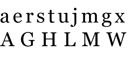 Georgia Einzelformen