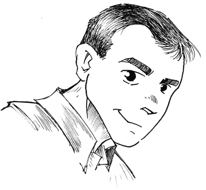 Gerrit als Manga-Zeichnung