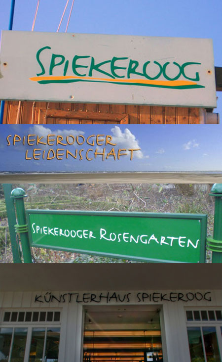 Spiekerooger Typografie